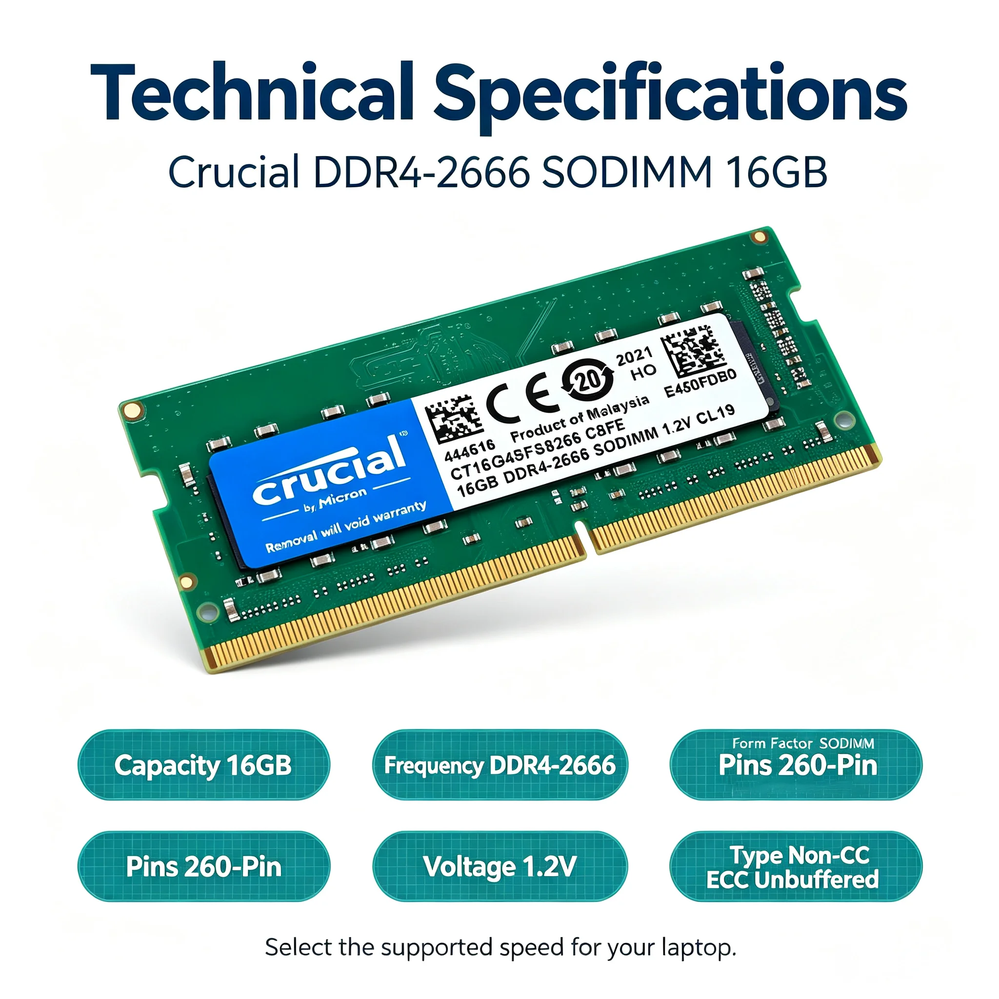 Crucial DDR4 Laptop RAM SODIMM - огляд і ціна Khadas Vim4 8Gb