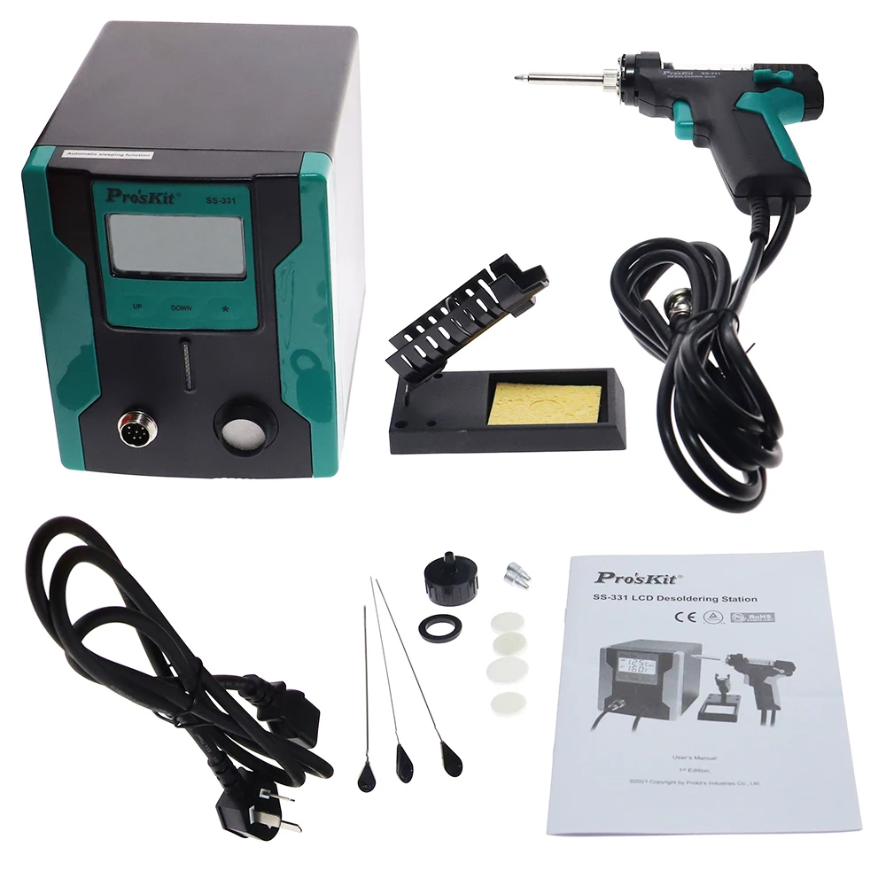 SS-331 LCD Digital Electric De - огляд і ціна Desoldering Gun Vacuum Electric